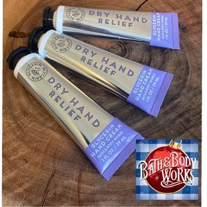 3- B&BW Dry Hand Relief  Hand Creams